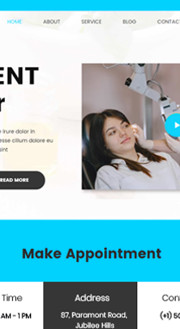 More ENT Website Templates